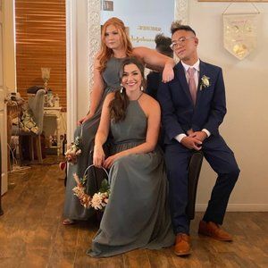 Revelry Mackenzie Chiffon Bridesmaid Dress